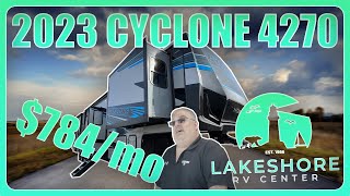 2023 Heartland Cyclone 4270  Lakeshore RV [upl. by Assirim]