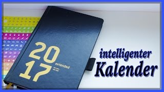 Mein ULTIMATIVER Wochenplaner 2017  WeekView Extended Kalender Review [upl. by Alaehcim]