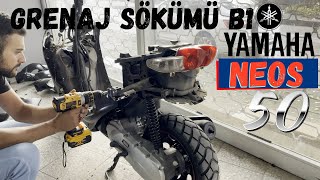 Yamaha Neos 50 Her Şeyi Söküyoruz Yeniliyoruz Bölüm 1 [upl. by Marquita]