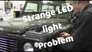 A problem with LED lighting kits on older Defenders  and a simple solution [upl. by Monti258]