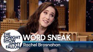 Word Sneak with Rachel Brosnahan [upl. by Elatan]