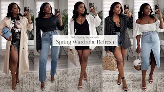 SPRING WARDROBE REFRESH  2024 Style Guide Inspo [upl. by Conger]