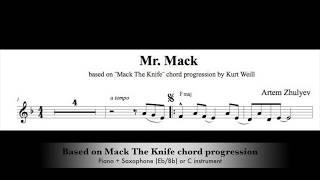 MrMack based on Mack The Knife chord progression by Kurt Weill [upl. by Goldina255]