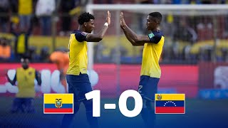 Eliminatorias  Ecuador 10 Venezuela  Fecha 13 [upl. by Willow194]