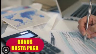 Busta paga in arrivo 5 bonus aiuto senza precedenti [upl. by Gaeta209]