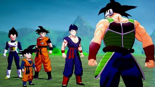 Bardock Story Finally Meets Goku and Prince Vegeta in Dragon Ball Z Kakarot Mods [upl. by Iline]