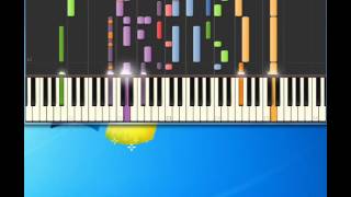 Alabama Old flame Piano tutorial by Synthesia [upl. by Samal]