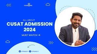 Cusat admission 2024 malayalam  All about Cusat application 2024  How to get admission in cusat [upl. by Dixie]