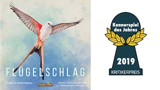 Kennerspiel des Jahrs 2019 Flügelschlag [upl. by Yendyc991]