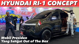 MOBIL PRESIDEN RI HARUSNYA SEPERTI INI  HYUNDAI RI1 CONCEPT  IMX 2023 [upl. by Aharon800]