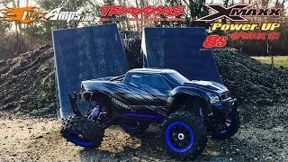 8S TRAXXAS XMAXX POWER UPMAXAMPSTORTURE TESTMAIDEN RUN [upl. by Llerud]