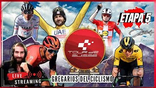 🔴EN VIVO Etapa 5 MONTAÑA 🔥TOUR DE SUIZA  CARAPAZ EGAN BERNAL DEL TORO RUBIO cycling [upl. by Formenti]