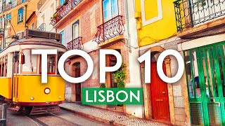 TOP 10 Things to do in LISBON  2023 Lisboa Travel Guide [upl. by Oxley]