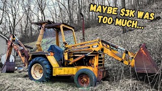 I Bought the CHEAPEST Backhoe I could find Will it Drive Home [upl. by Crawley671]