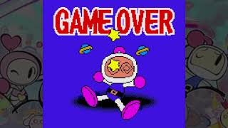 Bomberman Quest  Game Over GBC [upl. by Kammerer]