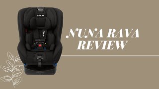 NUNA RAVA CONVERTIBLE CARSEAT REVIEW amp TUTORIAL [upl. by Nallak14]