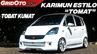 Tiga Kali Pindah Tangan dan Konsep Karimun Estilo Ini Main JDM  Modifikasi Mobil  GridOto Modif [upl. by Sussman240]