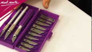 Demo  Hobby Knife Set  MACR0004 [upl. by Rj]