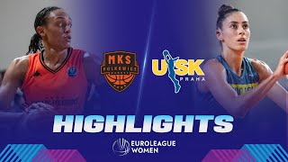 KGHM BC Polkowice v ZVVZ USK Praha  Gameday 2  Highlights  EuroLeague Women 202324 [upl. by Brena206]