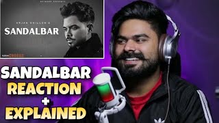 REACTION ON  Sandalbar  Arjan Dhillon  Latest Punjabi Songs 2024 [upl. by Adalie829]