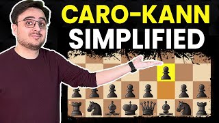 Simple amp Powerful Opening for Black – CaroKann Defense  Best Chess Moves Strategy Traps amp Ideas [upl. by Arly]