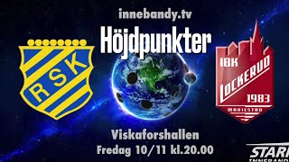 Höjdpunkter Rydboholms SK  IBK Lockerud Mariestad 20231110 [upl. by Anaoj84]