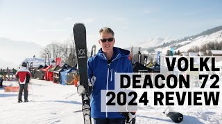 Volkl Deacon 72 Black Edition  2024 Ski Test Review [upl. by Am]