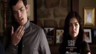 Pretty Little Liars  Ezra tells Arias parents about their relationship  02x14 [upl. by Enila]