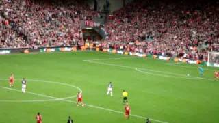 Liverpool vs Manchester United Ngog goal [upl. by Hatfield]