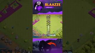 FLÉCHE GÉANTE VS HDV6 🤣🤣 funny clashofclans supercell gaming coc reine queen equipements [upl. by Adigun]