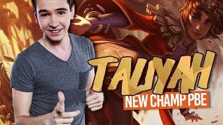 Nouveau Champion Taliyah  Un Perso Spécial [upl. by Thayne]