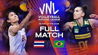 🇹🇭 THA vs 🇧🇷 BRA  Full Match  Womens VNL 2023 [upl. by Burbank]