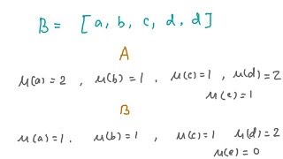 Multisets Multiplicity Equality MultiSubset Union Intersection Difference Sum [upl. by Liagabba]