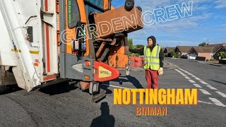 DAY IN THE LIFE OF A BIN MAN UK ROLLING OUT [upl. by Hartzel]