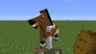 TUTO Minecraft  Comment monter un cheval  CREATIF [upl. by Trinee]