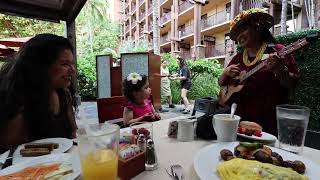 Aulani Character Breakfast 1 [upl. by Guillema]