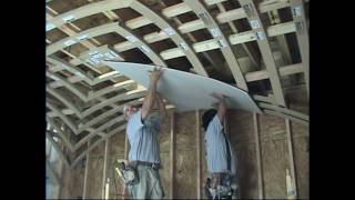 How to Drywall a Groin Vault Ceiling with Archways amp Ceilings Made Easy [upl. by Naitsirhk]