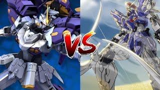 Gundam Supreme Battle Gundam Aesculapius Versus Gundam Sandrock Custom Endless Waltz [upl. by Ettevy]