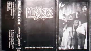 Massacre  Dying In The Cemetery Full Demo 1991 Costa Rica [upl. by Nahtaoj]