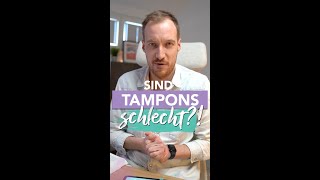 Der Tampon ist beliebt hat aber auch seine Nachteile Frauenärztlich macht er oft Probleme [upl. by Jaehne]