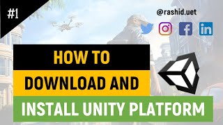 How to install Unity Editor with Unity Hub 2020  Windows 10 [upl. by Tehc264]