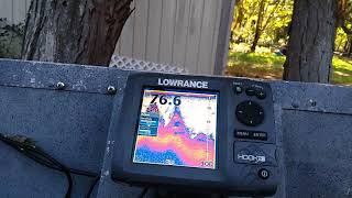 Lowrance Hook 5 Sensitivity Setting  DFNW [upl. by Enninaej]