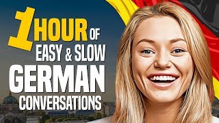 Learn GERMAN A 1HOUR Beginner Conversation Course for daily life  OUINOcom [upl. by Waal716]