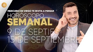 HORÓSCOPO SEMANAL del 9 al 15 de Septiembre  Alfonso León Arquitecto de Sueños [upl. by Asirap521]