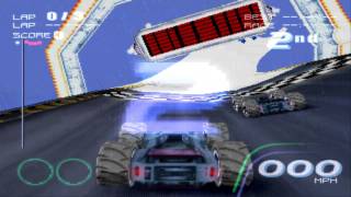 Rollcage Stage II Gameplay PS1 [upl. by Ambrosia]