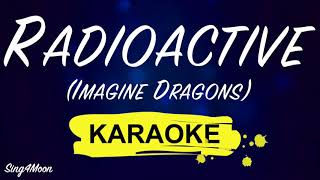 Imagine Dragons  Radioactive Karaoke Piano [upl. by Ativoj]