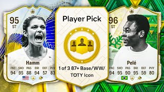 UNLIMITED 87 ICON PLAYER PICKS 🥳 FC 24 Ultimate Team [upl. by Cavil19]