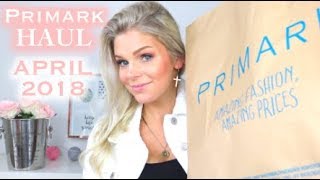 PRIMARK HAUL APRIL 2018 DEUTSCH [upl. by Atterbury]