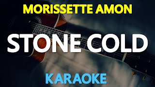 STONE COLD  Morissette Amon Demi Lovato 🎙️  KARAOKE  🎶 [upl. by Enogitna]