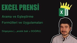 Excel Prensi 11  Arama ve Eşleştirme Formülleri  Bölüm 3 [upl. by Roley]